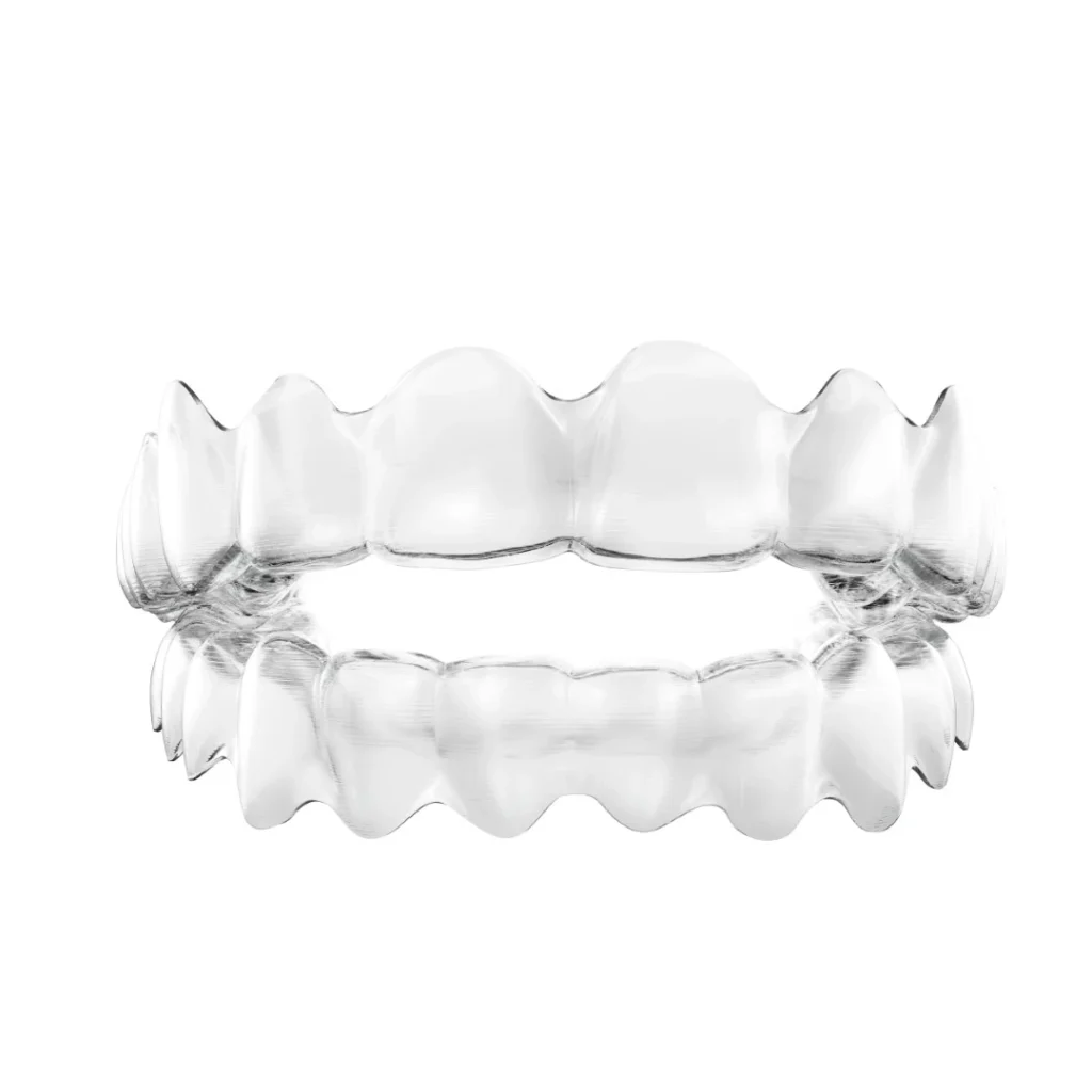 Invisalign Clear Aligner Close Up