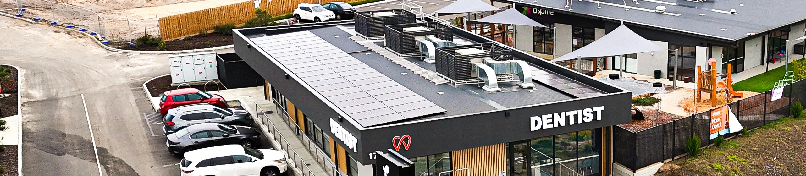Solar Panel Drone Photo Cranbourne North Dental